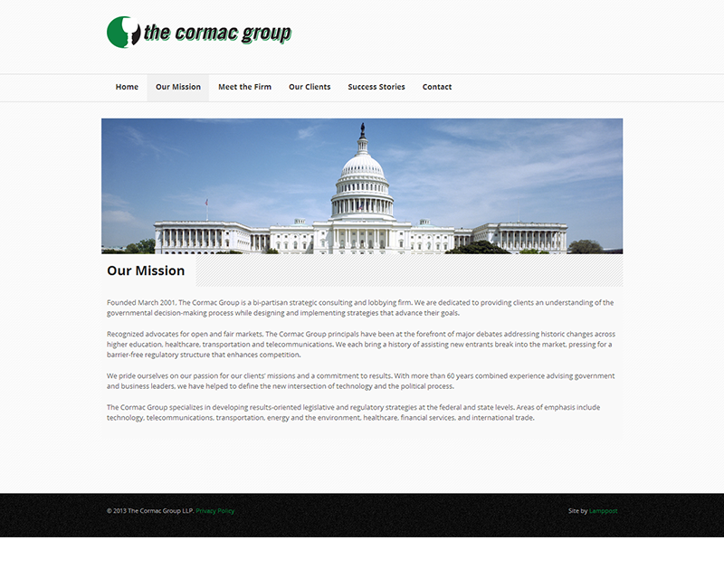 The Cormac Group Website