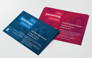 Marriage / Parenting Course Postcard