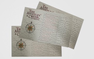 The Apostles' Creed Postcard